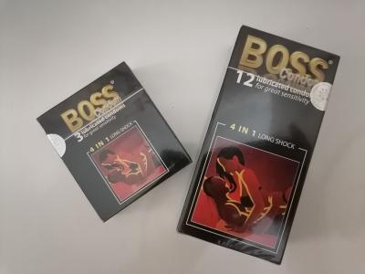 Combo 2 hộp Bao cao su Boss 4 in 1 nhập khẩu