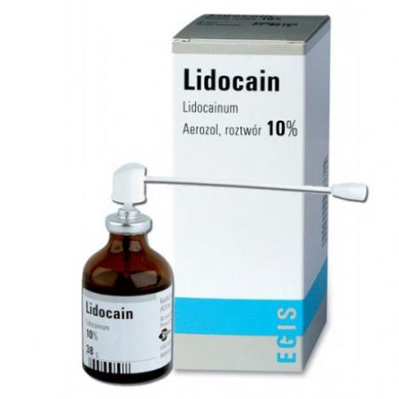 Giá bán Lidocain 10% nhập khẩu