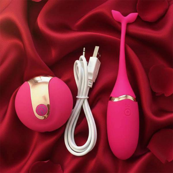 Trứng rung cá heo Private điều khiển từ xa - Nàng 'sướng'  tận tầng mây